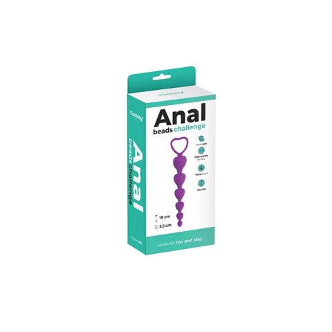 ANAL BEADS purple heart Fantasy - Boys of Toys Sp. z. o.o. (dystrybutor)