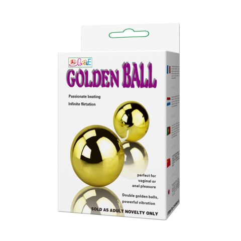 BAILE - GOLDEN BALL, Vibration Baile - Boys of Toys Sp. z. o.o. (dystrybutor)