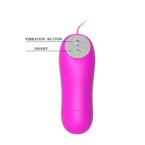 BAILE- Mini love eggs, 12 vibration functions Baile - Boys of Toys Sp. z. o.o. (dystrybutor)