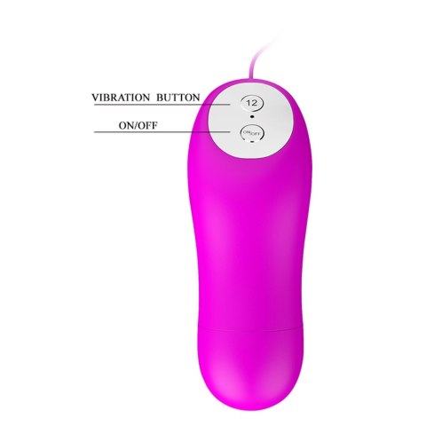 BAILE- Mini love eggs, 12 vibration functions Baile - Boys of Toys Sp. z. o.o. (dystrybutor)