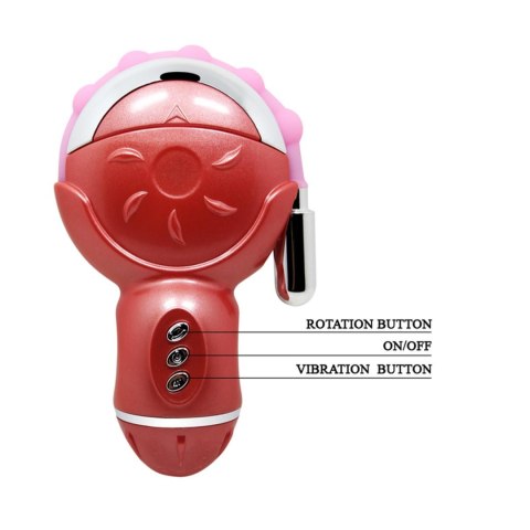 BAILE- ROLLING FUN, 12 vibration functions 6 rotation functions Bendable Baile - Boys of Toys Sp. z. o.o. (dystrybutor)