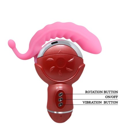 BAILE- ROLLING FUN II, 12 vibration functions 6 rotation functions Bendable Baile - Boys of Toys Sp. z. o.o. (dystrybutor)
