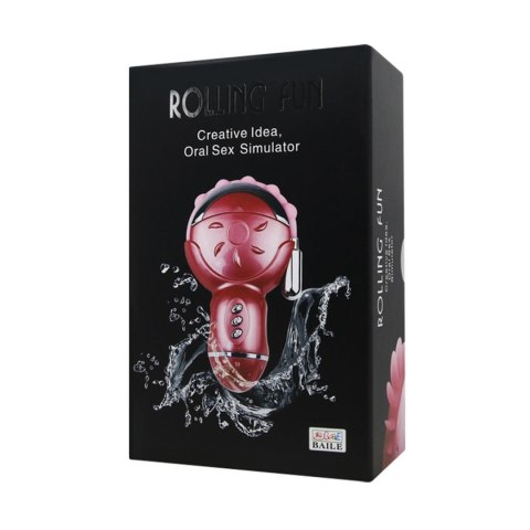 BAILE- ROLLING FUN II, 12 vibration functions 6 rotation functions Bendable Baile - Boys of Toys Sp. z. o.o. (dystrybutor)