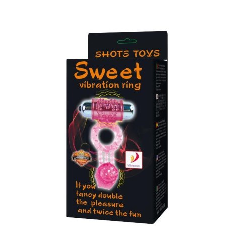 BAILE - Sweet vibration ring, 10 vibration functions Vibration Baile - Boys of Toys Sp. z. o.o. (dystrybutor)