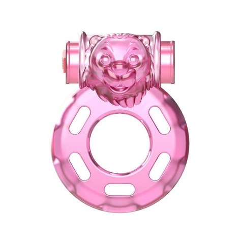 BAILE - Vibrating Cock Ring Bear Pink Baile - Boys of Toys Sp. z. o.o. (dystrybutor)
