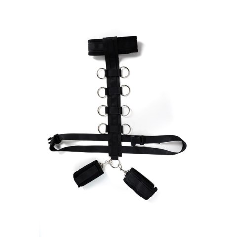 Harness with adjustable neck, belt and breastplate with rings Fantasy - Boys of Toys Sp. z. o.o. (dystrybutor)