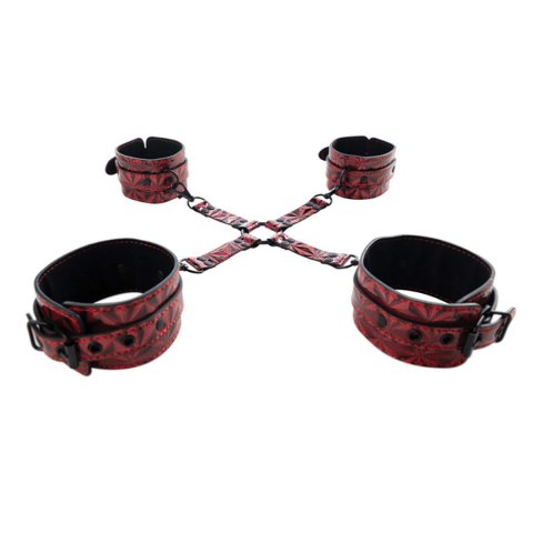Luxury hogtie with wrist and ankle cuffs Fantasy - Boys of Toys Sp. z. o.o. (dystrybutor)