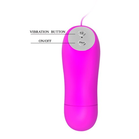 PRETTY LOVE- Mini love eggs, 12 vibration functions Baile - Boys of Toys Sp. z. o.o. (dystrybutor)