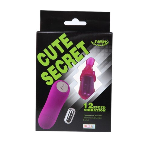 BAILE- CUTE SECRET, 12 vibration functions Baile - Boys of Toys Sp. z. o.o. (dystrybutor)