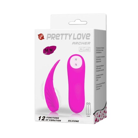 PRETTY LOVE- ARCHER, 12 vibration functions Baile - Boys of Toys Sp. z. o.o. (dystrybutor)