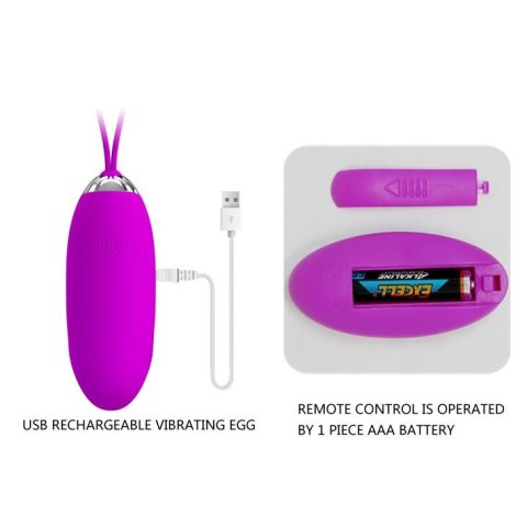 PRETTY LOVE -JULIA, 12 vibration functions Wireless remote control Baile - Boys of Toys Sp. z. o.o. (dystrybutor)