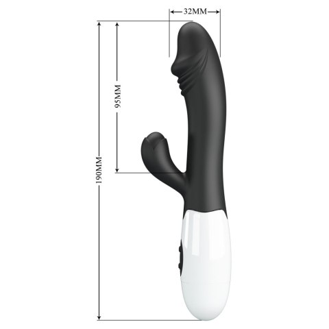 PRETTY LOVE - Snappy black, 30 vibration functions Baile - Boys of Toys Sp. z. o.o. (dystrybutor)