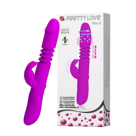PRETTY LOVE - WARD, USB, 12 vibration, 4 rotation Baile - Boys of Toys Sp. z. o.o. (dystrybutor)