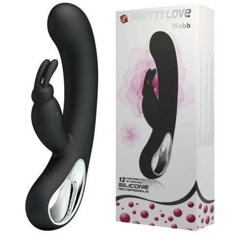 PRETTY LOVE - WEBB, BLACK, USB, 12 function Baile - Boys of Toys Sp. z. o.o. (dystrybutor)