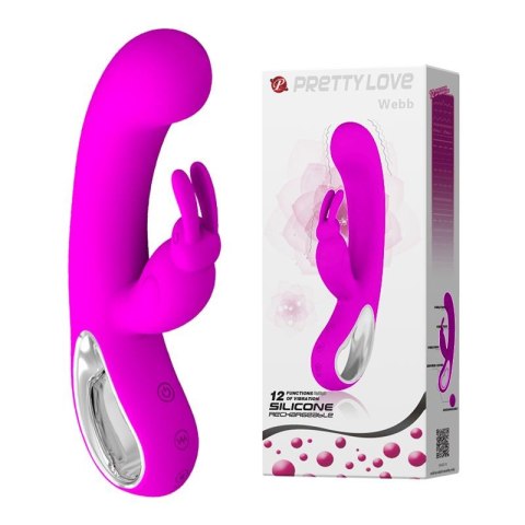 PRETTY LOVE - WEBB, PINK, USB, 12 function Baile - Boys of Toys Sp. z. o.o. (dystrybutor)