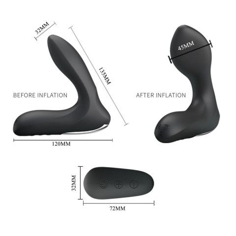 Mr. Play Remote Control Vibrating Prostate Massager Baile - Boys of Toys Sp. z. o.o. (dystrybutor)