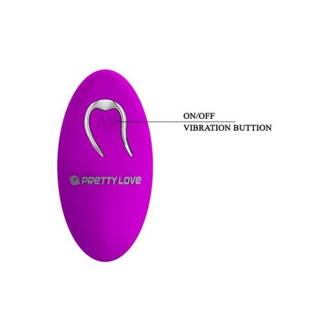 PRETTY LOVE - ALGERNON USB PURPLE 12 function Baile - Boys of Toys Sp. z. o.o. (dystrybutor)