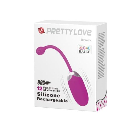 PRETTY LOVE -BROOK, 12 vibration functions Memory function Baile - Boys of Toys Sp. z. o.o. (dystrybutor)