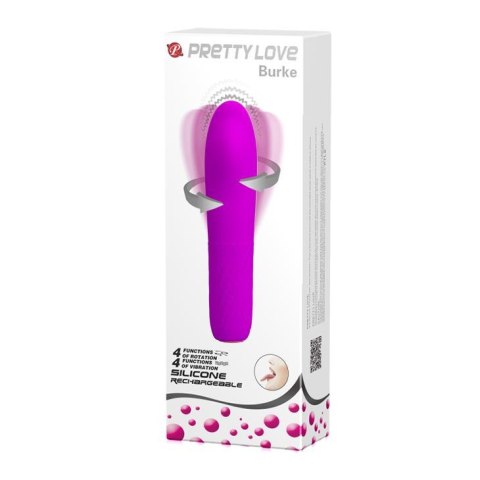 PRETTY LOVE - BURKE, 4 vibration functions 4 rotation functions Memory function Baile - Boys of Toys Sp. z. o.o. (dystrybutor)