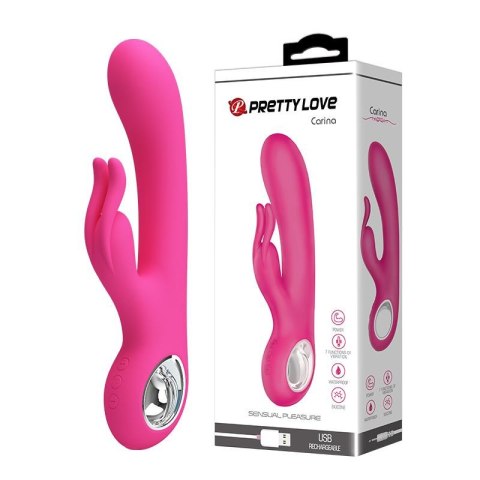 PRETTY LOVE - CARINA, PINK, USB, 7 function Baile - Boys of Toys Sp. z. o.o. (dystrybutor)