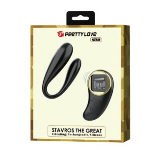 PRETTY LOVE - Nathan, Wireless remote control 9 speed levels 10 vibration functions, ABS Silicone , USB rechargeable Baile - Boys of Toys Sp. z. o.o. (dystrybutor)