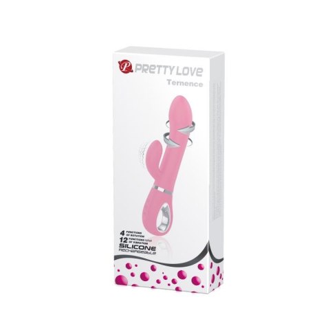 PRETTY LOVE - TERNENCE USB PINK 4 rot. 12 vibration Baile - Boys of Toys Sp. z. o.o. (dystrybutor)