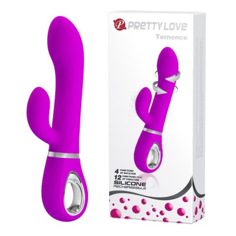 PRETTY LOVE - TERNENCE USB PURPLE 4 rot. 12 vibration Baile - Boys of Toys Sp. z. o.o. (dystrybutor)