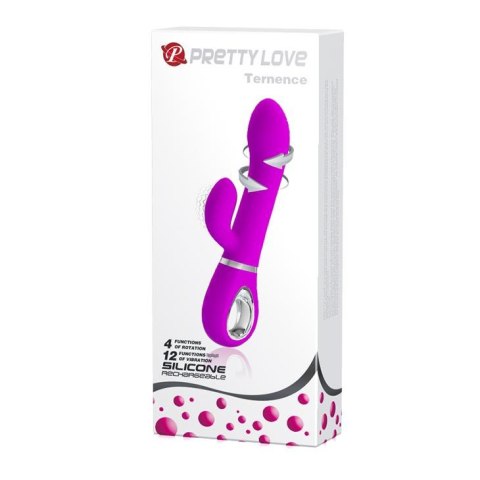 PRETTY LOVE - TERNENCE USB PURPLE 4 rot. 12 vibration Baile - Boys of Toys Sp. z. o.o. (dystrybutor)