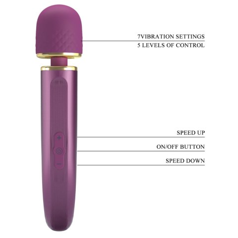 PRETTY LOVE - Colorful Massager, 7 vibration functions 5 levels of speed control Baile - Boys of Toys Sp. z. o.o. (dystrybutor)