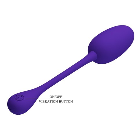 PRETTY LOVE - KNUCKER Purple, 12 vibration functions Memory function Baile - Boys of Toys Sp. z. o.o. (dystrybutor)