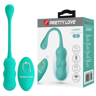 PRETTY LOVE - LESHY Dream Chaser 4, Green, 12 vibration functions Wireless remote control Baile - Boys of Toys Sp. z. o.o. (dystrybutor)
