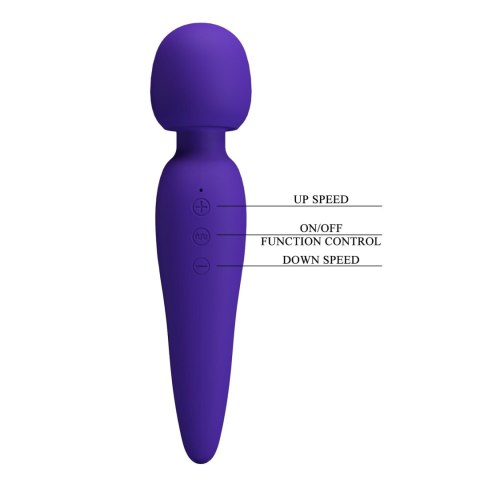 PRETTY LOVE - Meredith Dark Purple, 5 levels of speed control Memory function 7 vibration functions Baile - Boys of Toys Sp. z. o.o. (dystrybutor)