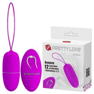 PRETTY LOVE -SELKIE, 12 vibration functions Wireless remote control Baile - Boys of Toys Sp. z. o.o. (dystrybutor)