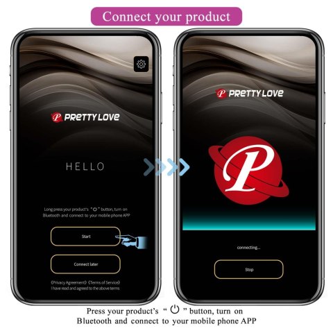 PRETTY LOVE - Catalina, 12 vibration functions Mobile APP Long-distance Control Baile - Boys of Toys Sp. z. o.o. (dystrybutor)