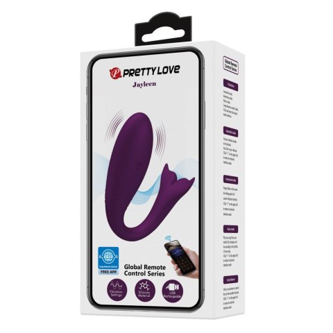 PRETTY LOVE - Jayleen, 12 vibration functions Mobile APP Long-distance Control Baile - Boys of Toys Sp. z. o.o. (dystrybutor)