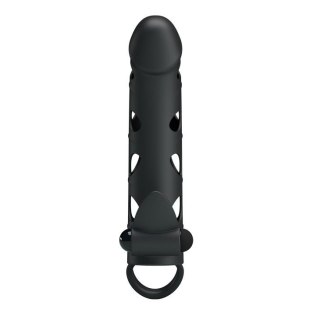 PRETTY LOVE - Vibrating Penis Sleeve with Ball Strap Baile - Boys of Toys Sp. z. o.o. (dystrybutor)
