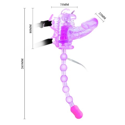 BAILE- BUTTERFLY, 7 vibration functions Baile - Boys of Toys Sp. z. o.o. (dystrybutor)