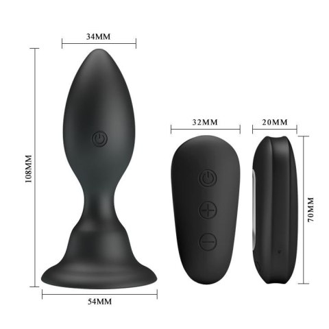 MR PLAY - VIBRATING ANAL PLUG Baile - Boys of Toys Sp. z. o.o. (dystrybutor)