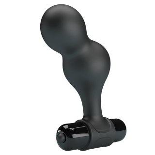 Mr. Play Silicone Anal Plug, 10 functions of vibration Black Baile - Boys of Toys Sp. z. o.o. (dystrybutor)