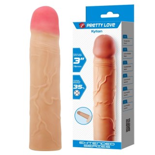 PRETTY LOVE - Kylian Flesh, Extend your penis lenghth 3'' (76mm) Baile - Boys of Toys Sp. z. o.o. (dystrybutor)