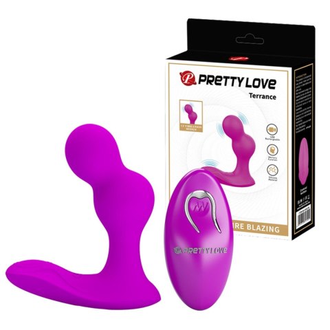 PRETTY LOVE - Terrance, 10 vibration functions Memory function Wireless remote control Baile - Boys of Toys Sp. z. o.o. (dystrybutor)