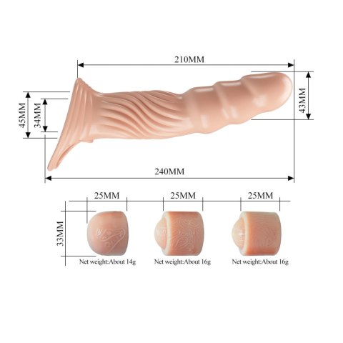 Pretty Love 3.0" Adjustable Penis Sleeve Extender Baile - Boys of Toys Sp. z. o.o. (dystrybutor)
