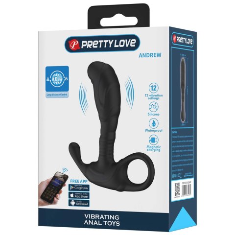 Pretty Love Andrew App-Controlled Vibrating Anal Plug Baile - Boys of Toys Sp. z. o.o. (dystrybutor)