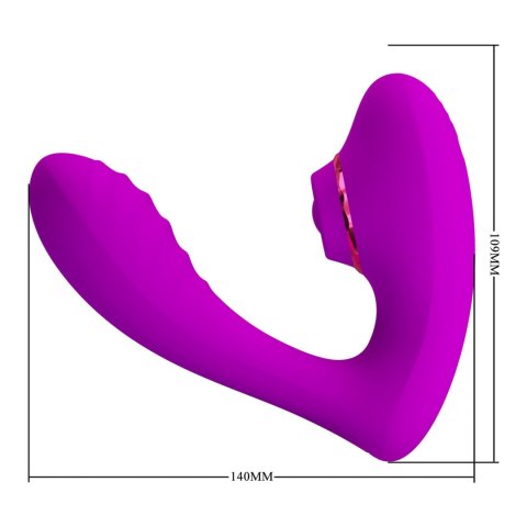 Pretty Love Naty Clitoral Thrusting Stimulator Baile - Boys of Toys Sp. z. o.o. (dystrybutor)