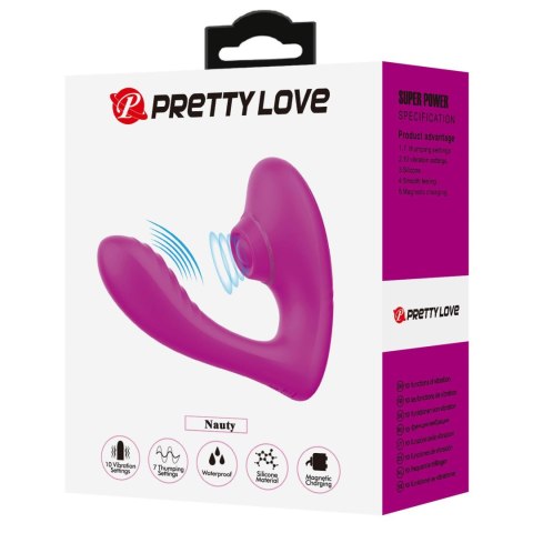 Pretty Love Naty Clitoral Thrusting Stimulator Baile - Boys of Toys Sp. z. o.o. (dystrybutor)