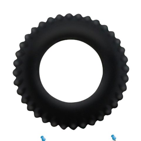 BAILE- TITAN Cocck Ring Black Baile - Boys of Toys Sp. z. o.o. (dystrybutor)