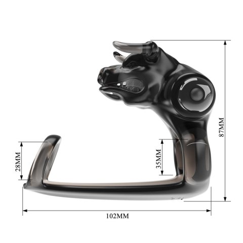 BULL WARRIOR, 10 vibration functions Baile - Boys of Toys Sp. z. o.o. (dystrybutor)