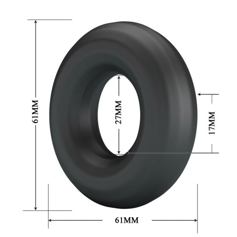 Crazy Bull Urban Super Soft Silicone Cock Ring Baile - Boys of Toys Sp. z. o.o. (dystrybutor)