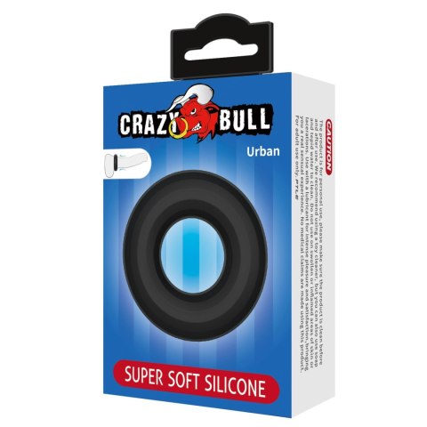 Crazy Bull Urban Super Soft Silicone Cock Ring Baile - Boys of Toys Sp. z. o.o. (dystrybutor)