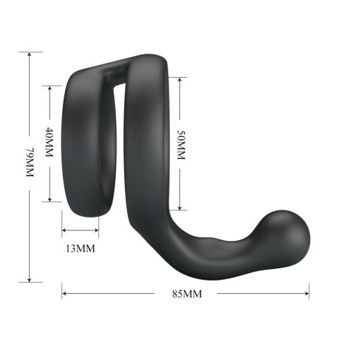 Crazy Bull Yancy - Silicone Cock Ring Baile - Boys of Toys Sp. z. o.o. (dystrybutor)